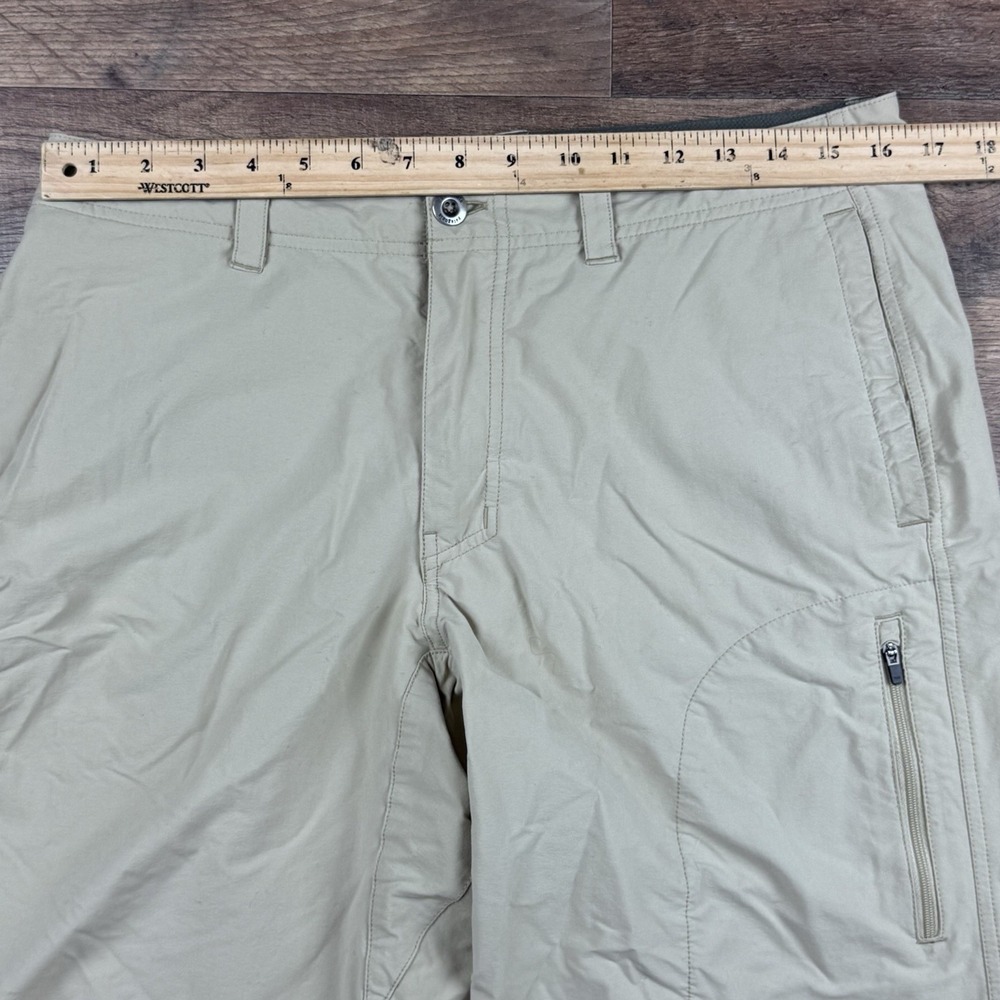Patagonia Hiking Shorts Mens Size 32 Beige Nylon Woven Stretch - Picture 5 of 8